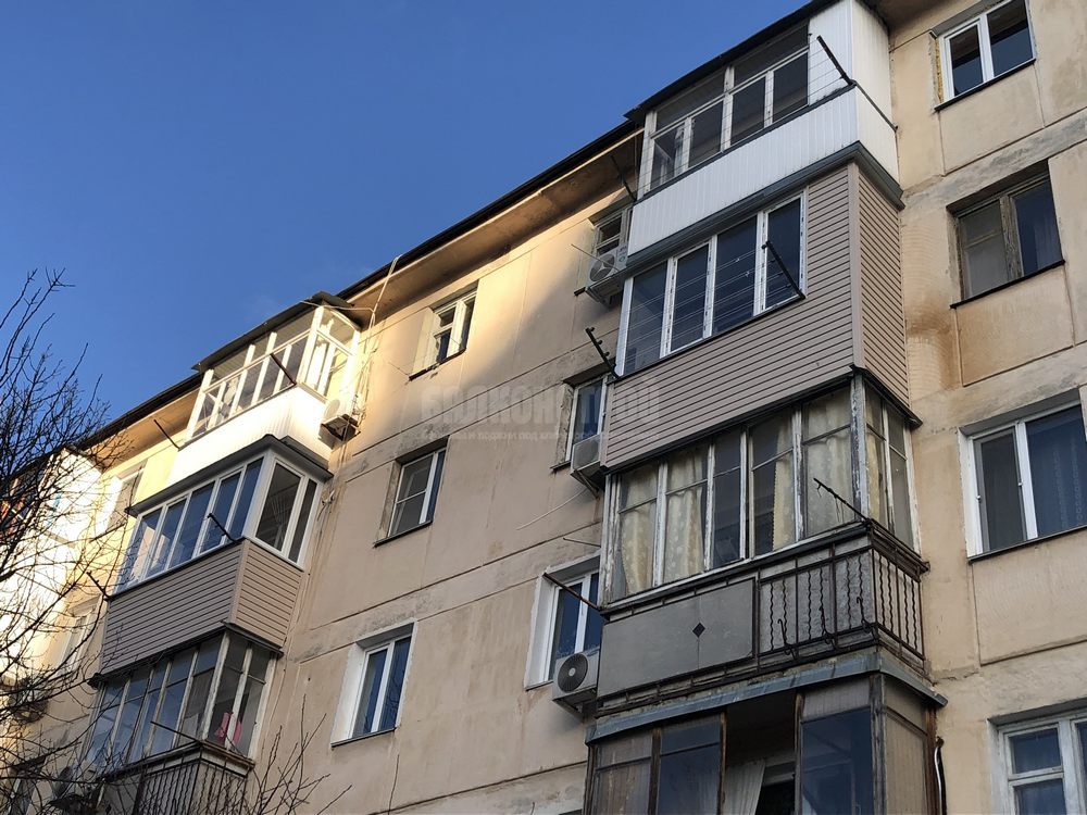 Внешняя отделка балконов в Севастополе