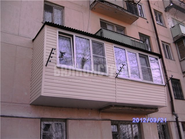 Балкон под ключ. Острякова 17